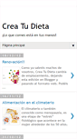 Mobile Screenshot of creatudieta.blogspot.com