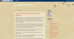 Desktop Screenshot of coffeeoftea.blogspot.com