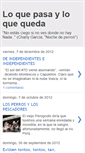 Mobile Screenshot of loquepasa-y-loquequeda.blogspot.com