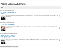 Tablet Screenshot of patteeadventures.blogspot.com
