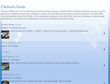 Tablet Screenshot of chelsea-goals.blogspot.com