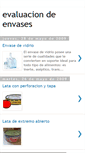 Mobile Screenshot of evaluaciondeenvases.blogspot.com