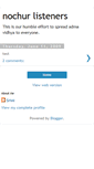Mobile Screenshot of nochurvenkatraman.blogspot.com