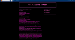 Desktop Screenshot of billkaulitzinxsex.blogspot.com