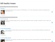 Tablet Screenshot of billkaulitzinxsex.blogspot.com