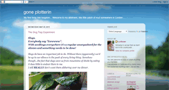 Desktop Screenshot of goneplotterin.blogspot.com