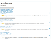 Tablet Screenshot of finestwheelbarrows-reviewed.blogspot.com