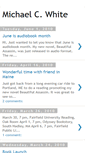 Mobile Screenshot of michaelcwhite.blogspot.com