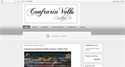 Desktop Screenshot of confrariavw.blogspot.com