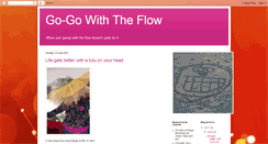 Desktop Screenshot of gogowiththeflow.blogspot.com