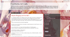 Desktop Screenshot of fireworksartcafe.blogspot.com