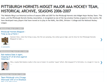 Tablet Screenshot of pittsburghhornets.blogspot.com