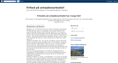 Desktop Screenshot of fagforeningsfrihed.blogspot.com