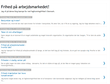 Tablet Screenshot of fagforeningsfrihed.blogspot.com