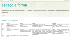 Desktop Screenshot of espacoeforma.blogspot.com