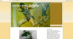 Desktop Screenshot of corpomeutemplo.blogspot.com