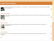 Tablet Screenshot of corpomeutemplo.blogspot.com