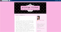 Desktop Screenshot of prickflicka.blogspot.com