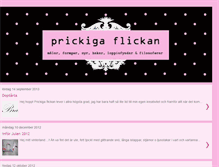 Tablet Screenshot of prickflicka.blogspot.com