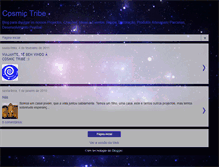 Tablet Screenshot of cosmictribeproject.blogspot.com
