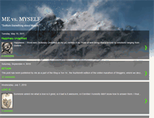 Tablet Screenshot of 4myself2me.blogspot.com