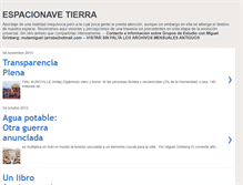 Tablet Screenshot of espacionave.blogspot.com