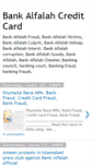 Mobile Screenshot of bankalfalahcreditcard.blogspot.com