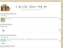 Tablet Screenshot of littleplaceforme.blogspot.com