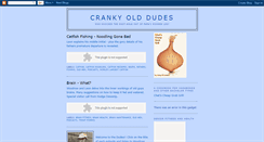 Desktop Screenshot of crankyolddoods.blogspot.com