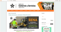 Desktop Screenshot of comercioyserviciostolima.blogspot.com