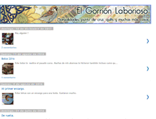 Tablet Screenshot of gorrionlaborioso.blogspot.com