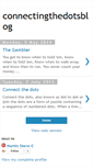 Mobile Screenshot of connectingthedotsblog.blogspot.com