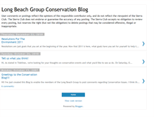 Tablet Screenshot of longbeachgroupconservationblog.blogspot.com