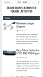 Mobile Screenshot of ebookteknisikomputerpdf.blogspot.com