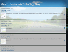 Tablet Screenshot of markkovacevich.blogspot.com