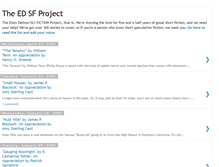 Tablet Screenshot of edsfproject.blogspot.com