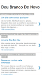 Mobile Screenshot of deubrancodenovo.blogspot.com