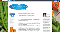 Desktop Screenshot of cocinandoconari.blogspot.com