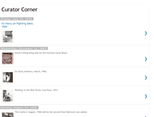 Tablet Screenshot of curatorcorner.blogspot.com