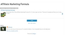 Tablet Screenshot of affiliatemarketingformula.blogspot.com