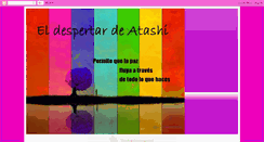 Desktop Screenshot of eldespertardeatashi.blogspot.com