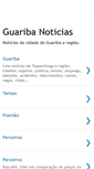 Mobile Screenshot of guaribanoticias.blogspot.com