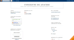 Desktop Screenshot of conexiunideafaceri.blogspot.com