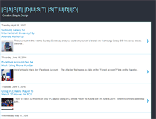 Tablet Screenshot of eastduststudio.blogspot.com