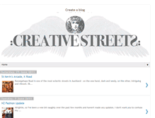 Tablet Screenshot of creativestreets.blogspot.com