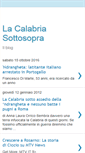 Mobile Screenshot of lacalabriasottosopra.blogspot.com