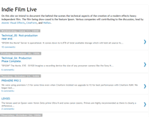Tablet Screenshot of indiefilmlive.blogspot.com