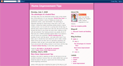 Desktop Screenshot of myhomeimprovementtips.blogspot.com