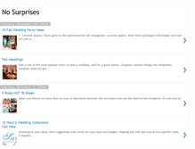 Tablet Screenshot of expectnosurprises.blogspot.com