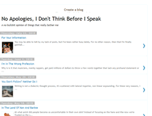 Tablet Screenshot of idontthinkbeforeispeak.blogspot.com